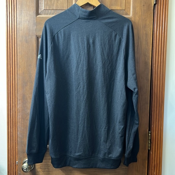 NWOT Men’s Adidas Golf Half Zip Pullover, Large, Gray - Picture 5 of 5